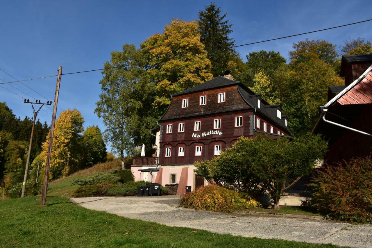 Hotel Penzion Na Belidle à Krásná Lípa Extérieur photo